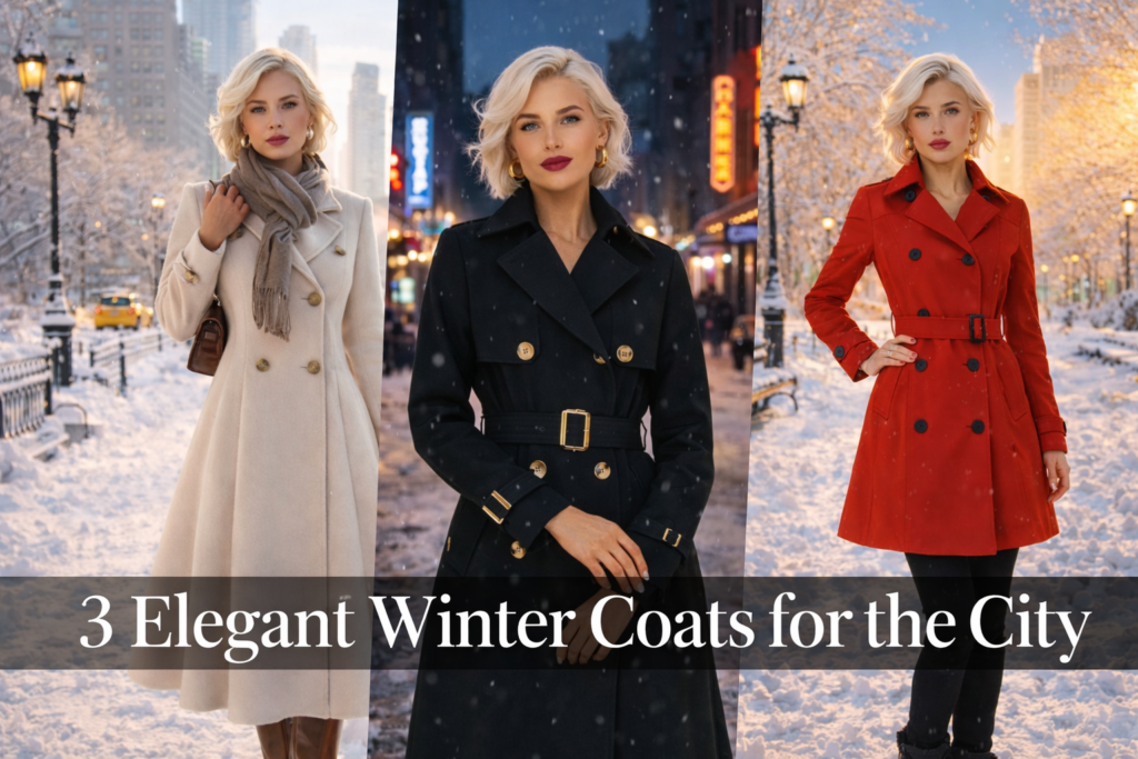 3 Elegant Winter coats